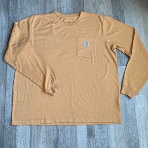 Carhartt Men's Long Sleeve Tee - Tan